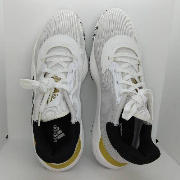 Adidas Pro Bounce 2019 New w/Tags Men\'s Low White/Gray Sneakers - sz. 13 1/2 main image 4